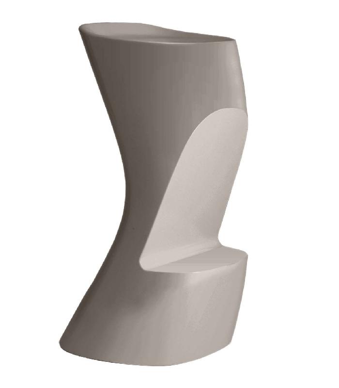 Tabouret haut design in & out NOMA - tortora_0