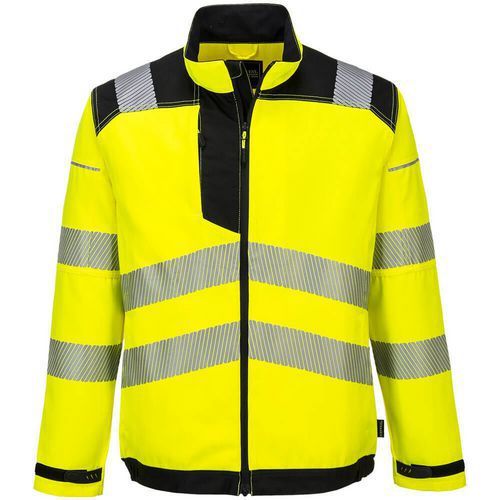 VESTE HAUTE-VISIBILITÉ PW3 CLASSE 3 T500 NOIR/JAUNE S - PORTWEST