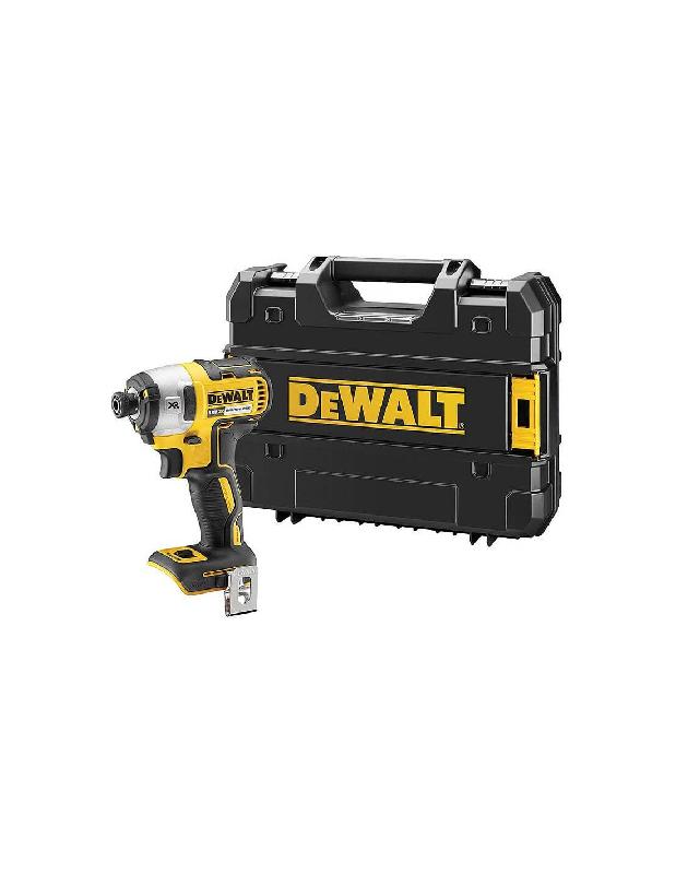VISSEUSE À CHOC XR 18V (SANS BATTERIE NI CHARGEUR) EN COFFRET T-STAK - DEWALT - DCF887NT