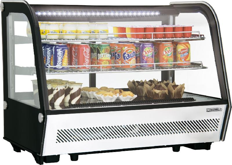 Vitrine réfrigérée à poser 160L - CVR160L - Température de 2°C à 12°C - Double vitrage - Éclairage LED_0