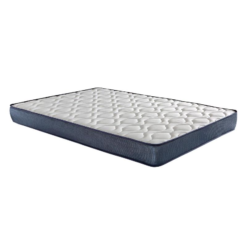 WELLHOME Matelas ONIRIA VISCO 150x190 cm hauteur 18 cm respirant, adaptable et hypoallergénique - blanc WH14691L_0