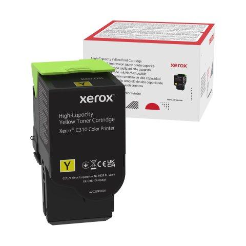 XEROX CARTOUCHE DE TONER JAUNE DE GRANDE CAPACITÉ IMPRIMANTE COULEUR ® C310/MULTIFONCTIONS ® C315 (5500 PAGES) - 006R04367 - TONER AUTHENTIQUE