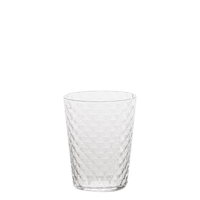 Zafferano Lot De 4 Verres Tumbler Veneziano Mixology En Verre Sonore Supérieur Transparent 33 Cl, Design Élégant Soufflé À La Bouche Artisanal -_0