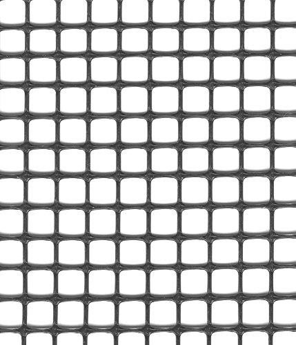 TENAX 1A050288 Quadra 10 - Filet de protection multi-usages gris anthracite - Résistant aux UV 5 ans - Dimensions 500x100 cm_0