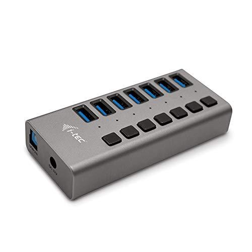 I-TEC USB 3.0 Charging Hub 7 Ports avec Adaptateur d'Alimentation 36W - Recharge et Transfert Haute Vitesse_0