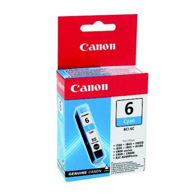 Cartouche Canon BCI-6C cyan pour imprimantes jet d'encre_0