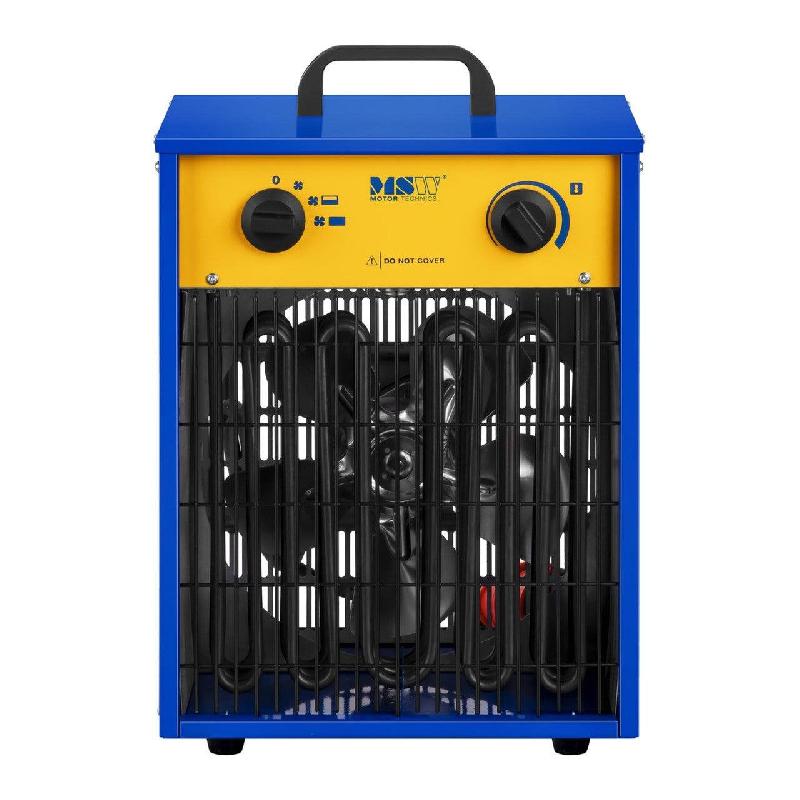 Chauffage à air pulsé électrique avec fonction de refroidissement - 0 à 85 °C - 9 000 Watts - Référence 14_0001002_0