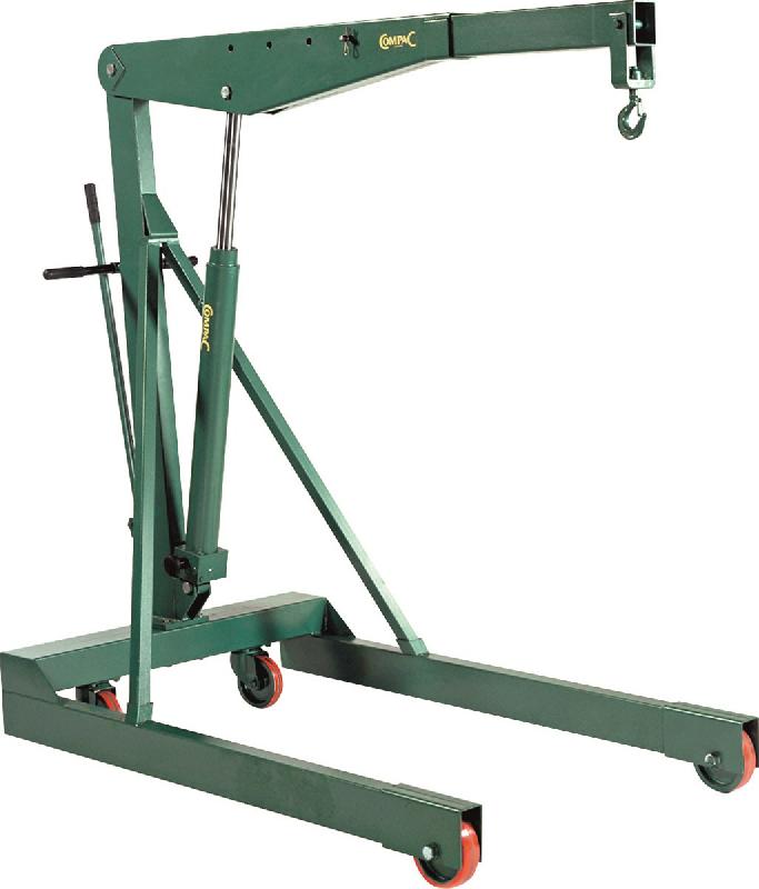 COMPAC - Grue d'atelier fixe 1500kg - Longueur du bras 1820mm - Système homme mort - Réf. 15065_0