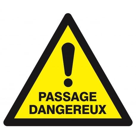 Danger passage dangereux 300x300x300mm TALIAPLAST | 629326_0