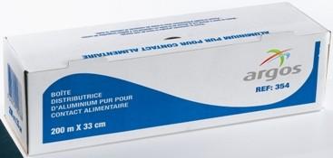 Film aluminium 33cm x 200m - 11μ - Aluminium pur 99.5% conforme norme EN 602_0