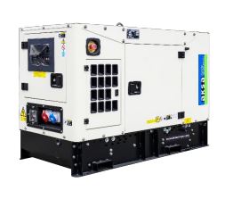 Groupe électrogène diesel 400/230 V - 50 Hz - 3 Phases - APD13A(EU) - 13 kVA secours - Motorisation AKSA_0