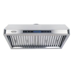 Hotte Professionnelle Inox Combisteel Avec Éclairage LED 90 cm - 7227.0005_0