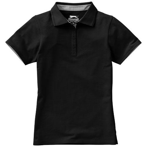 Polo femme Hacker 33097993 - col côtelé, maille piquée 100% coton, 220 g/m²_0