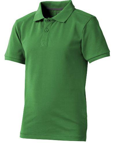 Polo manches courtes enfant Calgary - col côtelé en tricot plat - 100% coton 200 g/m²_0