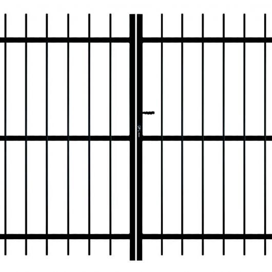 Portail - portillon eco b - Montant 35x35x2 - Traverse 35x20 - Traitement anti-corrosion_0