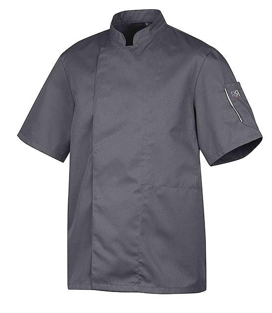 VESTE DE CUISINE MIXTE NERO MANCHES COURTES