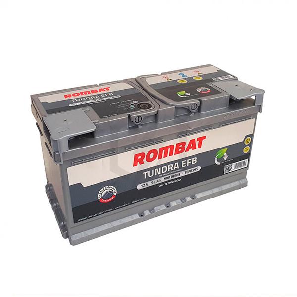 BATTERIE VOITURE ROMBAT TUNDRA EFB TEFB595 12V 95AH 900A