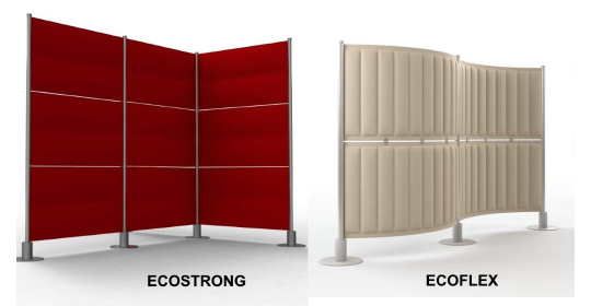 Cloison acoustique ECO-FAMILY - Flexibles, rigides et écologiques_0