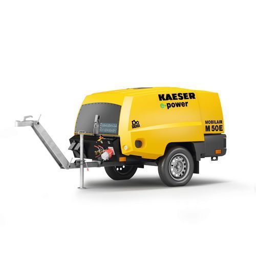 Compresseur mobile de chantier électrique KAESER M50E_0
