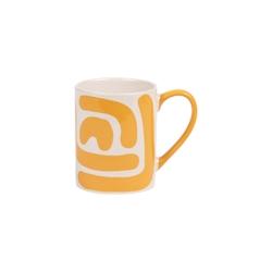 Mug Lulli jaune 25 cl x6 -  Rond Grès Table Passion 13x8 cm - jaune Grès 3106232080357_0