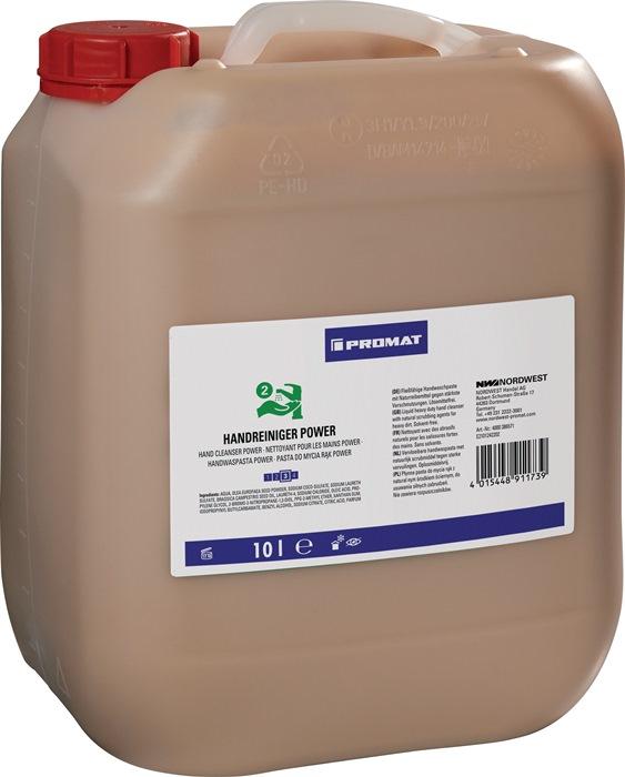 Nettoyant pour les mains Power 10 l sans savon, sans solvant, parfumé PROMAT_0