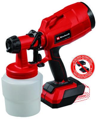 Pistolet à peinture sans fil Power X-Change TC-SY 18/60 Li Solo - pour applications industrielles_0