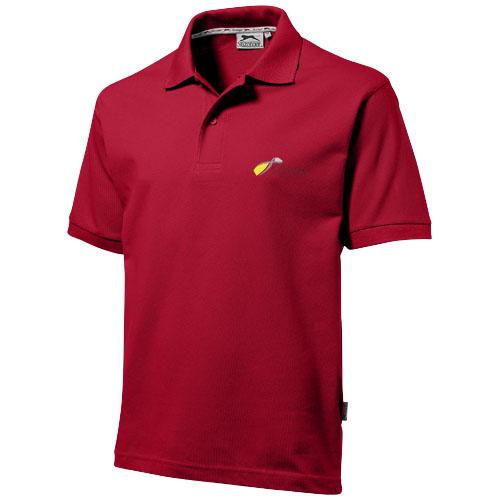 Polo manches courtes pour homme - Forehand 33S01281 - maille piquée 100% coton peigné 200-220 g/m²_0