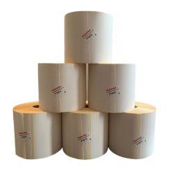 Rouleau étiquettes linerless 100mm - 130m  papier continu adhésif thermique  (rouleau) -blt412100130tp0_0