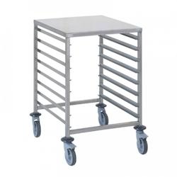 Tournus Chariot inox à glissières 8 x GN 2/1 - 3701188002493_0