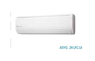 UNITÉ INTÉRIEURE MURALE 7000W DC INVERTER POUR MULTISPLIT AOYG (UE NON FOURNIE) BLANCHE ASYG 24 LFC.UI ATLANTIC CLIM 852324