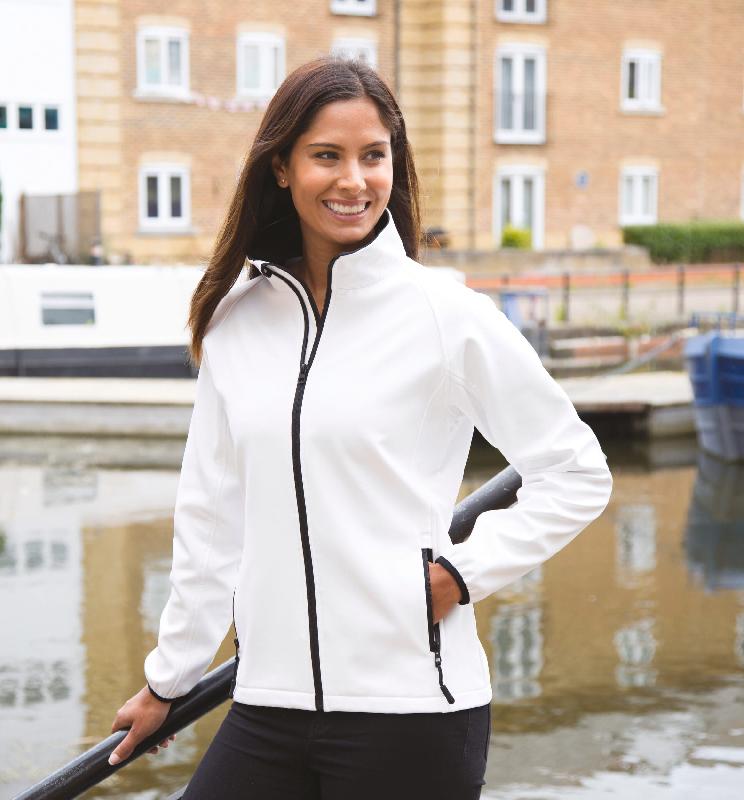 Veste Softshell Femme Printable - Résistante à l'eau, respirante et coupe-vent - Réf: R231F_0