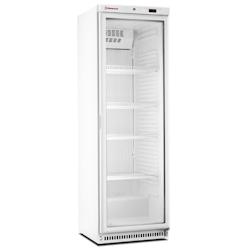 Armoire Frigorifique Vitrée Ventilée 400L Éclairage LED Classe B Design Blanc - Diamond - 0637902342169_0