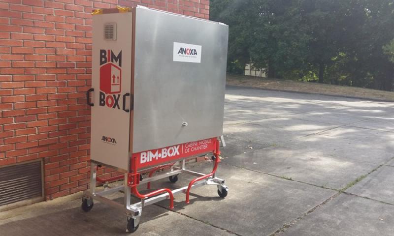 Armoire numérique BIM Box - chariot porte-outil avec châssis aluminium brut et composants robustes_0
