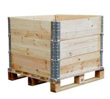 Bac à fouille - Kit rehausses 800x800 mm - Présentoir en bois avec armature acier, certifié PEFC et personnalisable_0