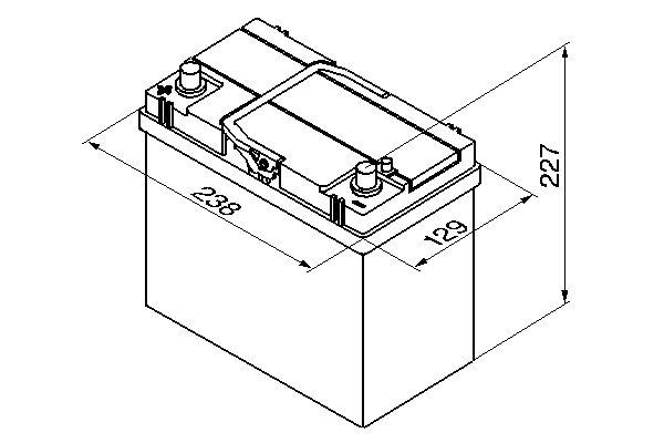 BATTERIE DE DÉMARRAGE BOSCH S4022_0