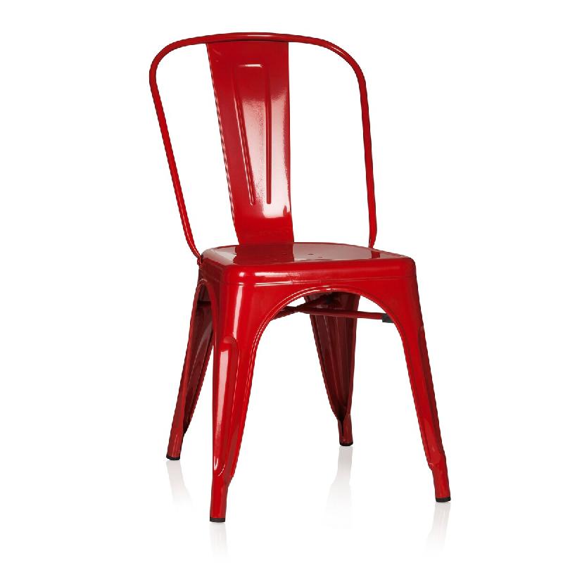 Chaise VANTAGGIO COMFORT métallique rouge hjh OFFICE - rouge métal 645021_0