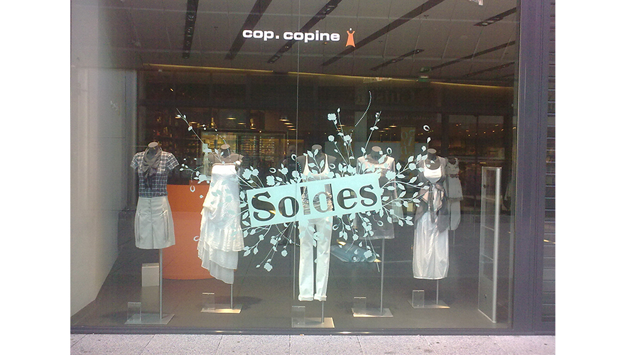 Décoration provisoire de vitrine - outil marketing pour entreprises ou événements - solutions PANO Nice_0