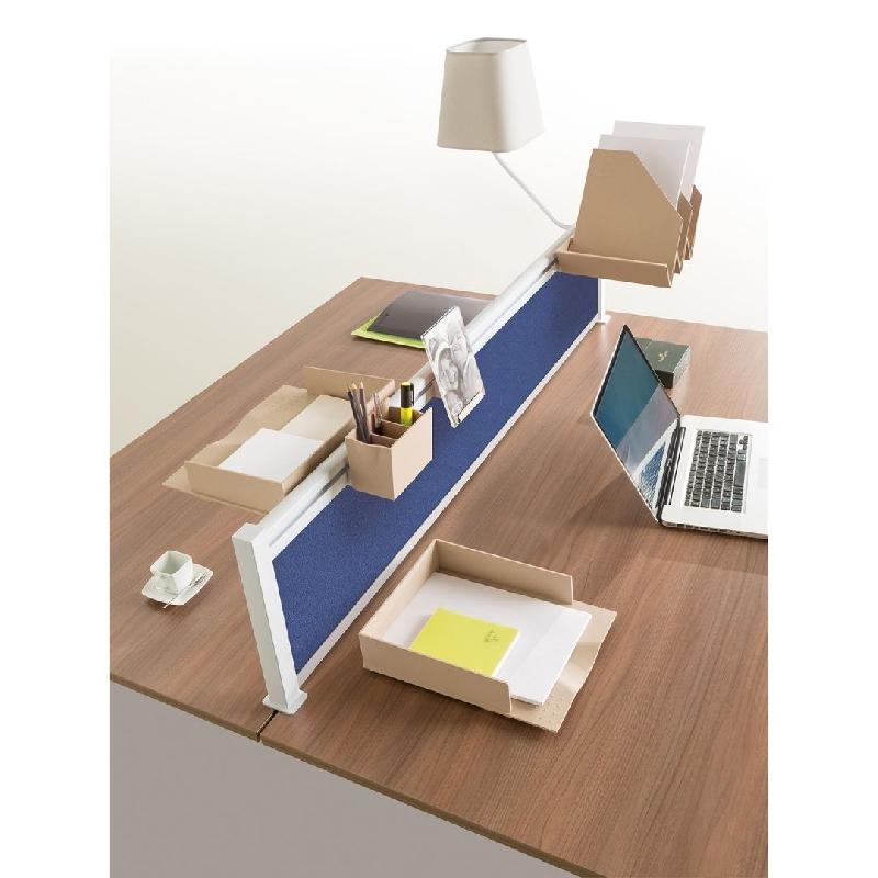 Écrans modulaires - Mélaminé ou Tissu avec rehausse Dual Satin amovible et compatibilité accessoires_0