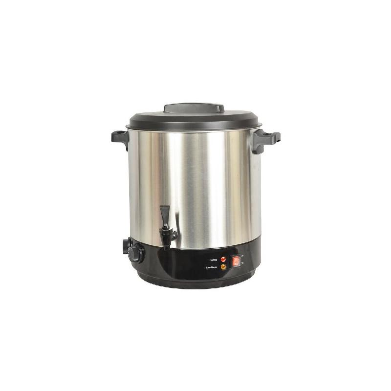 Fait-tout Stérilisateur 2100w Inox/noir 31l Contenance 16 Bocaux Minuterie 120 Minutes Conserves Maison Usage Non Intensif Kitchenchef - gris 3665476_0