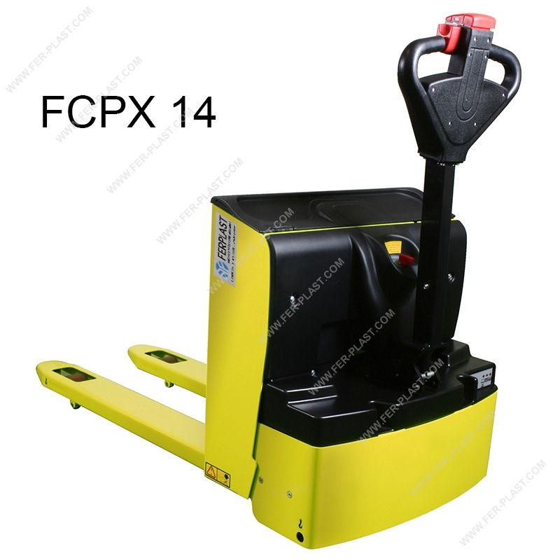 FCPX 1200/FCPX 1400 - Transpalette électrique robuste - Poids 1200 et 1400 kg - Fourches 800 à 1150 mm_0