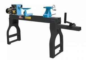 Leman - Tour à bois électronique TAB120 - 1200 mm entre pointes - 1500 W - 2 CV avec piétement et accessoires_0