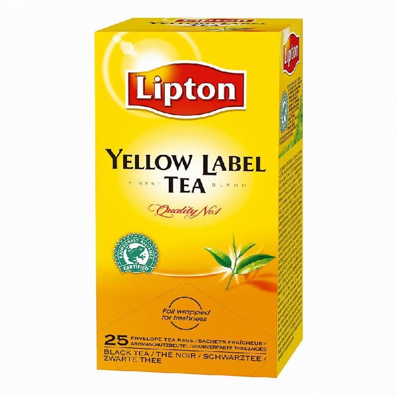 LIPTON BOÎTE 20 SACHETS THÉ LIPTON YELLOW