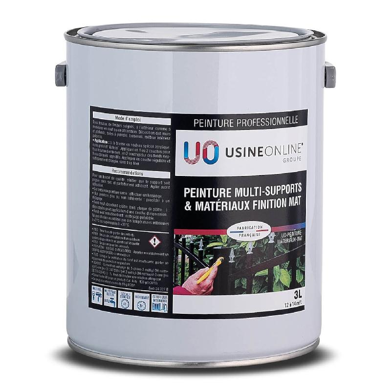 Peinture intérieure professionnelle - Mat - multi-supports et matériaux professionnelle USINE-ONLINE réf: uo-peinture-materiaux-mat_0