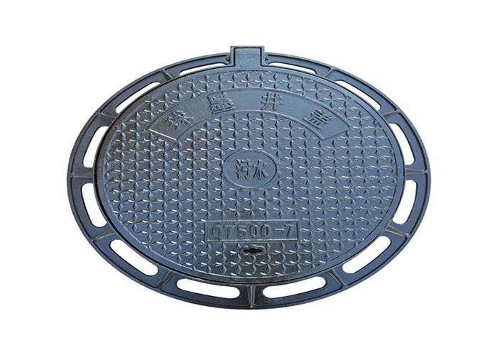 Couvercle de regard rond anti-impact - Fonte EN124 - Normes B125 à F900_0