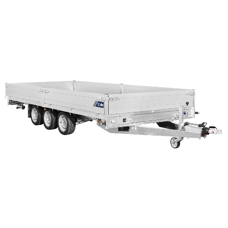 Remorque roues dessous - 5,06 X 2,24M - 3500 KG - SARIS PL 506 224 3500 3 HD_0