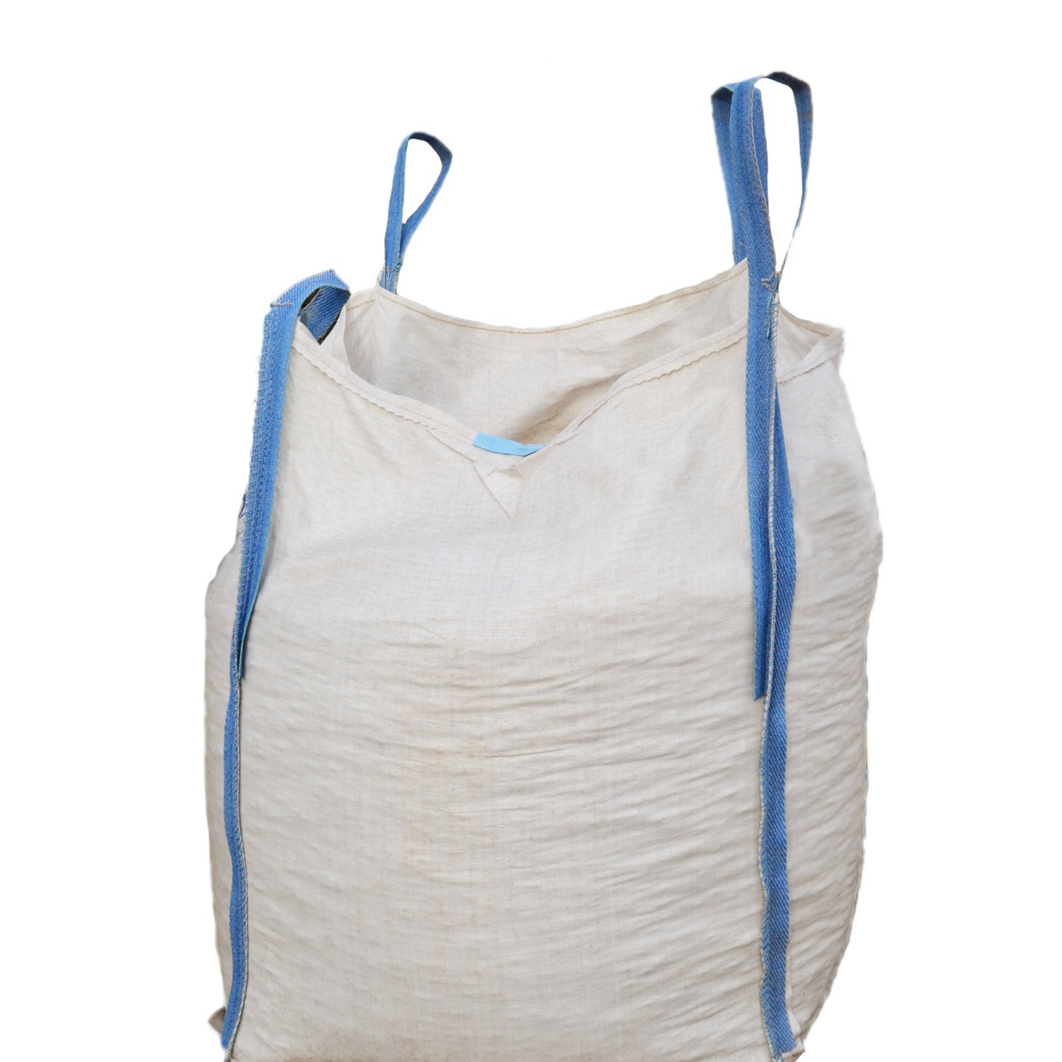 Sac big bag en polypropylène - sacs à gravats - 80x80x80 cm - charge maximale 1000 kg_0