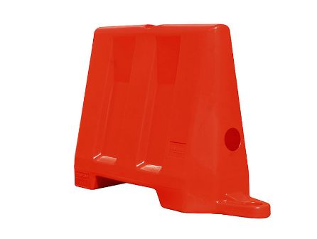 Séparateurs modulaires de voie Kingspan - blanc et rouge pour balisage sécurisé et visibilité optimale_0