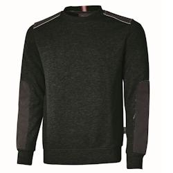 U-Power - Sweat-shirt col rond noir brossé RYKE Noir Taille L - L 8033546417461_0