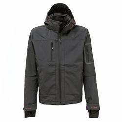U-Power - Veste Softshell de travail grise foncée Stretch METROPOLIS Gris Foncé Taille XL - XL gris 8033546159804_0