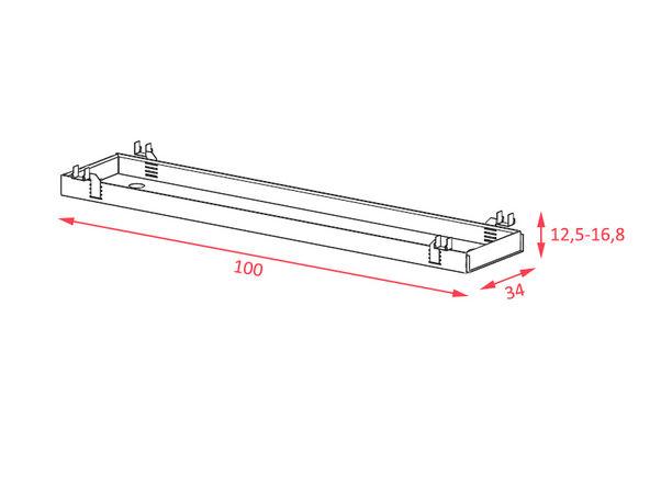 Goulotte passe-câbles pour bench Pop Frezza_0